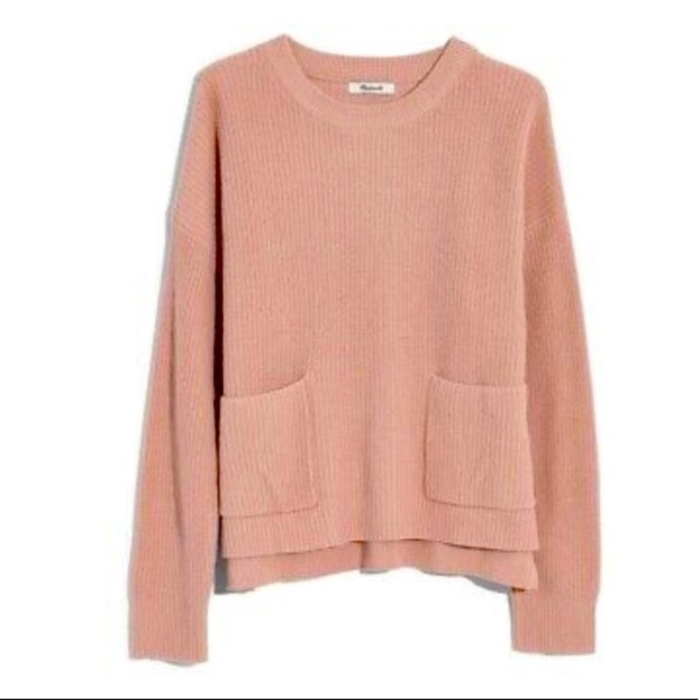 Madewell Patch Pocket Pullover Sweater